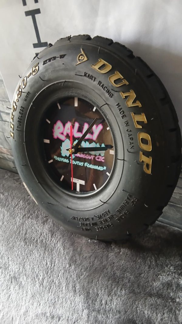 Karting Tyre Clock Charity Comp
