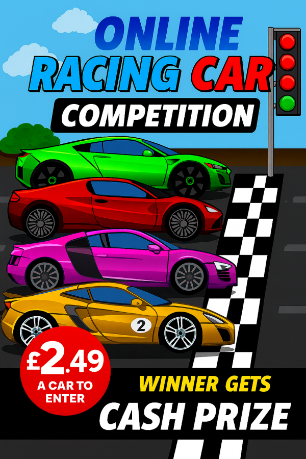 🏁Live draw Supercar Cash Race 🏁