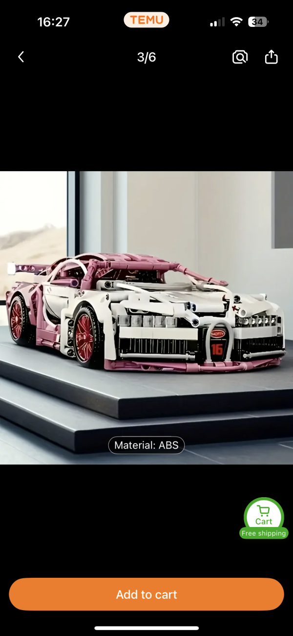 🏎️ Technic Supercar Model🏎️ - Image 2