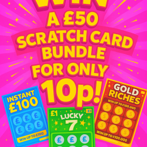 🤩💰🤞💵£50 Scratch Card Bundle🤩