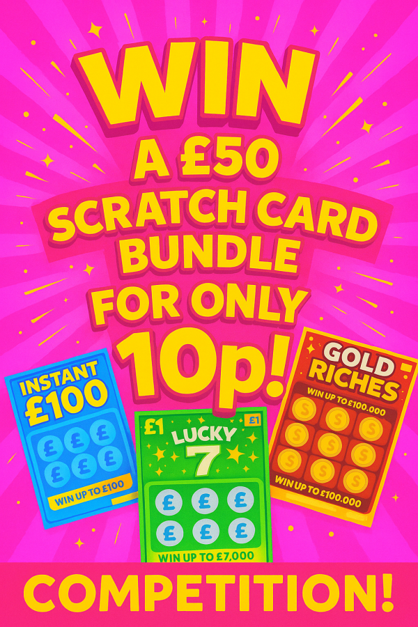 🤩💰🤞💵£50 Scratch Card Bundle🤩